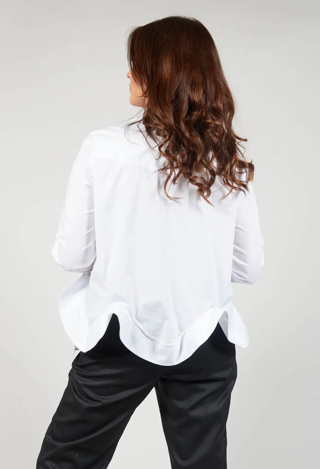 Marble u0026 Co. Shirts & Blouses^Ruffle Front Shirt in Mineo
