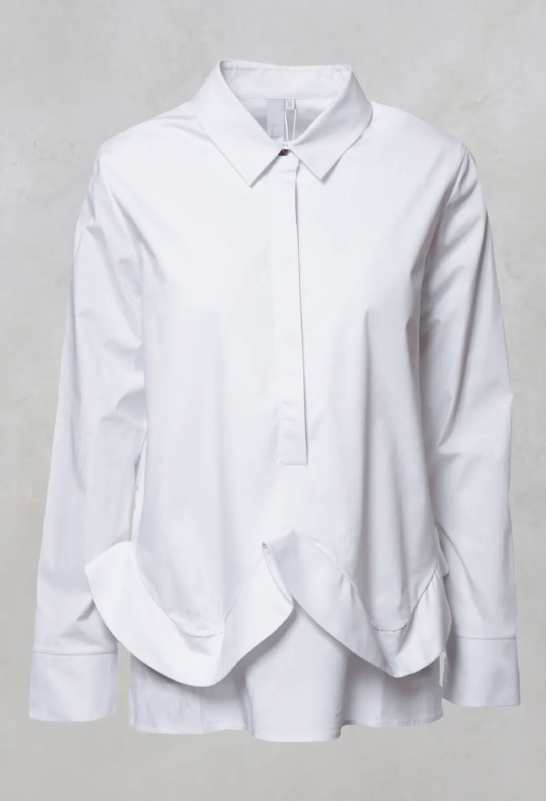 Marble u0026 Co. Shirts & Blouses^Ruffle Front Shirt in Mineo