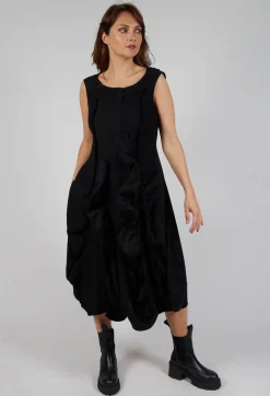 Rundholz Mainline Dresses^Ruffle Seam Dress in Black