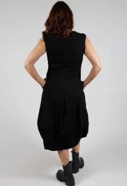 Rundholz Mainline Dresses^Ruffle Seam Dress in Black