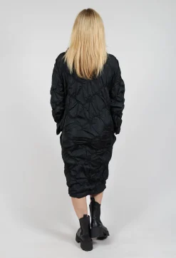 Hindahl u0026 Skudelny Dresses^Ruffled Taffeta Dress in Black