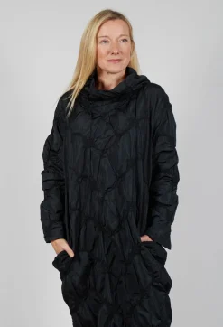 Hindahl u0026 Skudelny Dresses^Ruffled Taffeta Dress in Black