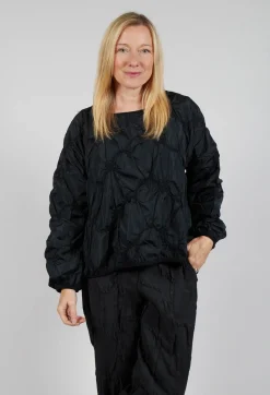 Hindahl u0026 Skudelny Shirts & Blouses^Ruffled Taffeta Shirt in Black