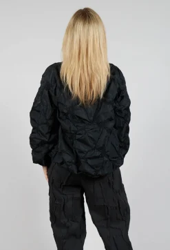 Hindahl u0026 Skudelny Shirts & Blouses^Ruffled Taffeta Shirt in Black
