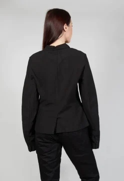 Rundholz Mainline Jackets^Rumpled Jacket in Black Black