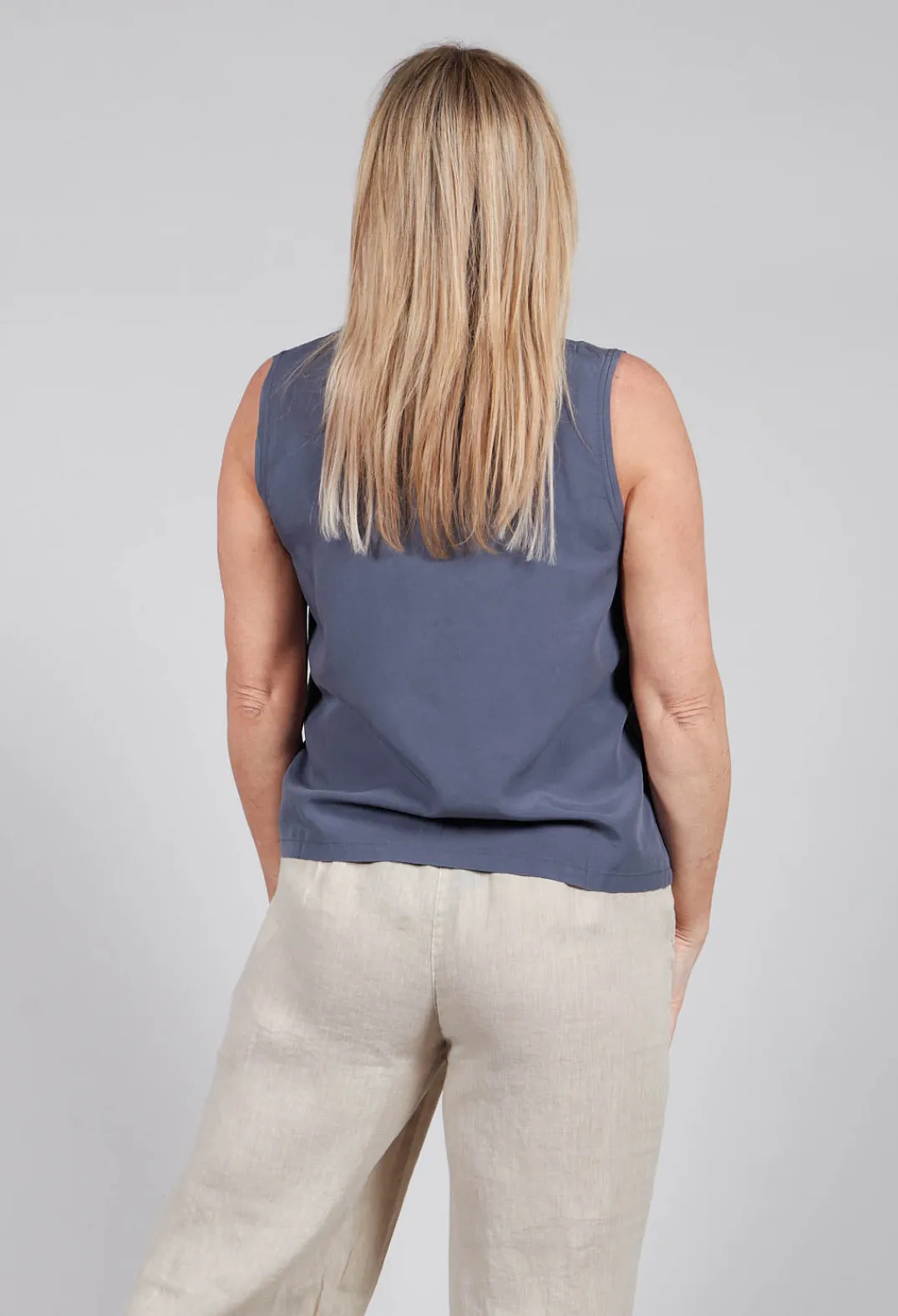 Ecoalf Shirts & Blouses^Salmaalf Shirt in Grey Blue