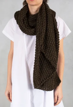 Traits Paris Scarves^Salome Scarf in Dark Brown