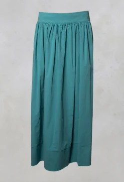 Apuntob Skirts^Sash Skirt in Turquoise