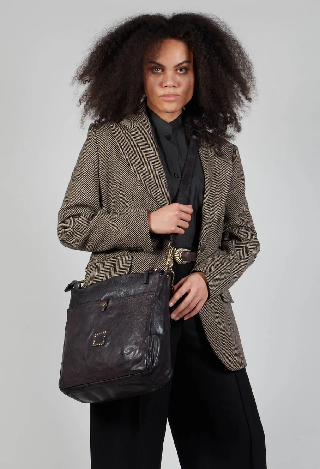 Campomaggi Bags^Satchel Bag in Grey