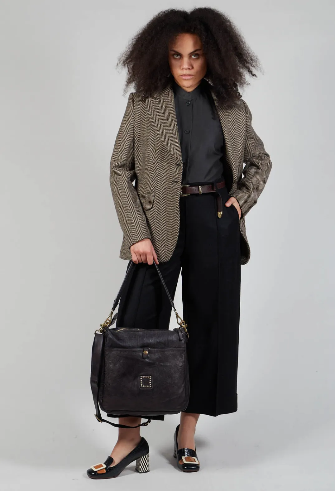 Campomaggi Bags^Satchel Bag in Grey