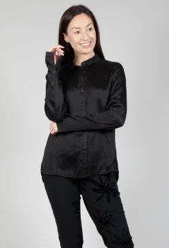 Rundholz Dip Shirts & Blouses^Satin Blouse in Black