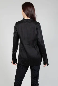 Rundholz Dip Shirts & Blouses^Satin Blouse in Black