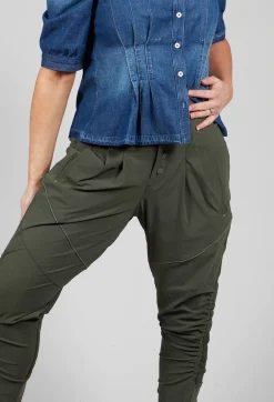 High Trousers^Scurry Trousers in Khaki