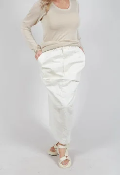 Rundholz Mainline Skirts^Seam Maxi Skirt in in Galaxy Paint