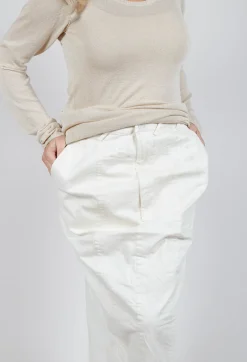 Rundholz Mainline Skirts^Seam Maxi Skirt in in Galaxy Paint