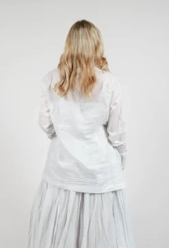 Rundholz Mainline Shirts & Blouses^Semi Sheer Shirt in Moon Sparkle