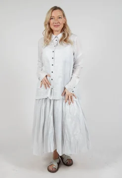 Rundholz Mainline Shirts & Blouses^Semi Sheer Shirt in Moon Sparkle