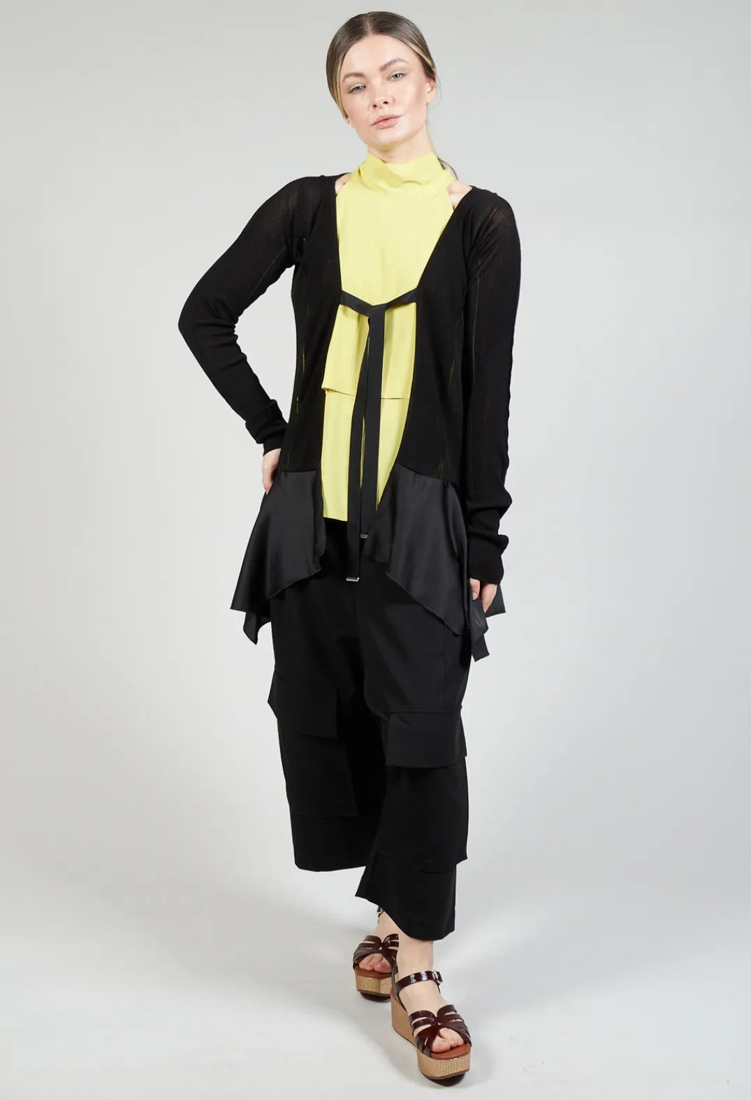 High Cardigans^Sensational Cardigan in Black