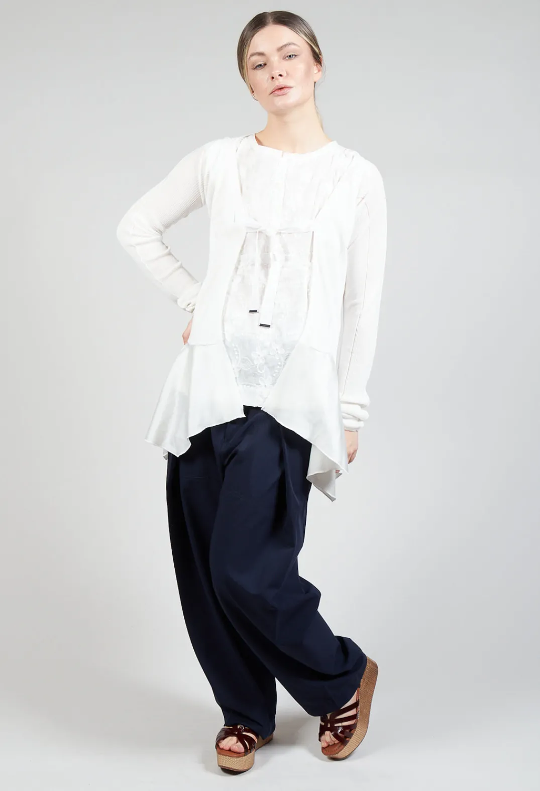 High Cardigans^Sensational Cardigan in White
