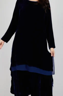 Bianco Levrin Dresses^Sevda Dress in Navy