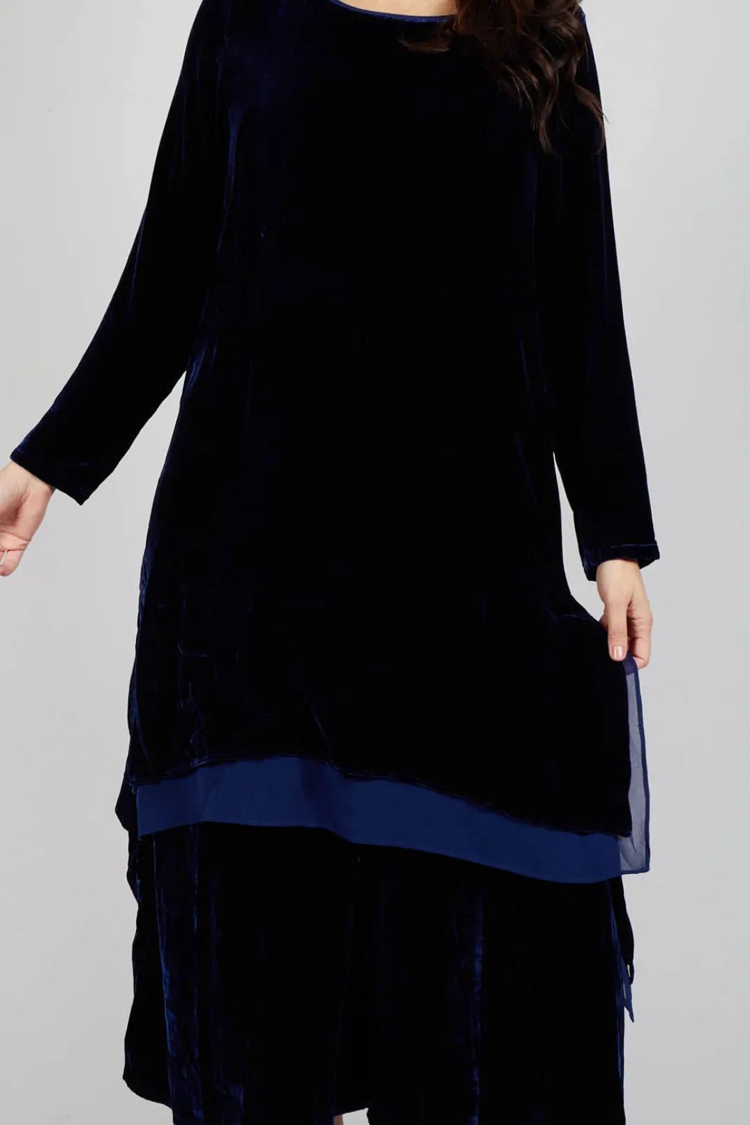 Bianco Levrin Dresses^Sevda Dress in Navy
