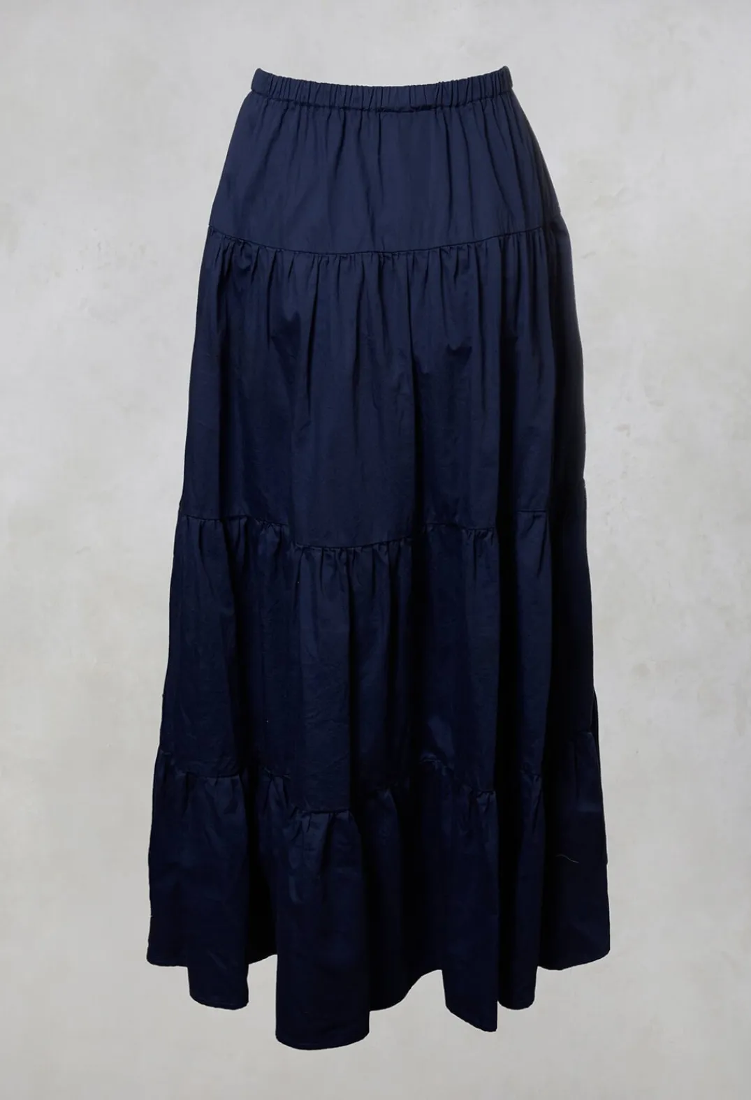 Out of Xile Skirts^Sharm Maxi Gathered Skirt in Navy