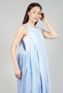Rundholz Mainline Dresses^Sheer Double Vest Dress in Enzian 10% Cloud