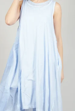 Rundholz Mainline Dresses^Sheer Double Vest Dress in Enzian 10% Cloud