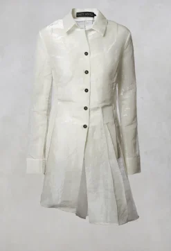 Anett Rostel Jackets^Sheer Jacket in White