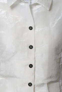 Anett Rostel Jackets^Sheer Jacket in White