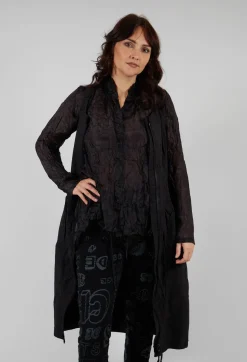 Rundholz Mainline Shirts & Blouses^Sheer Shirt in Black