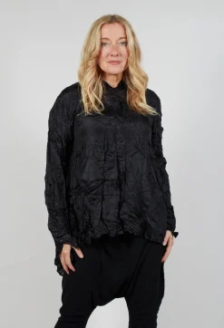 Rundholz Mainline Shirts & Blouses^Sheer Shirt in Black