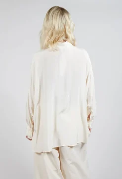 Amici Shirts & Blouses^Sheer Shirt in Cream