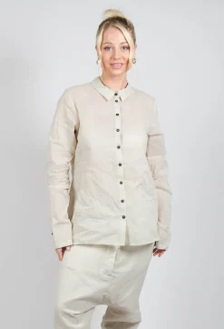 Rundholz Dip Shirts & Blouses^Sheer Shirt in Eraser Stiff