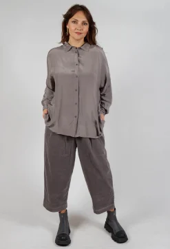 Amici Shirts & Blouses^Sheer Shirt in Iron