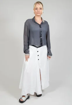 Umit Unal Shirts & Blouses^Sheer Shirt in Original Grey
