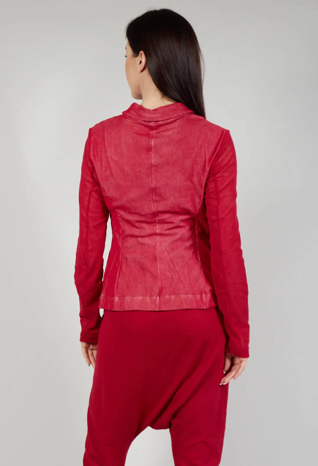 Rundholz Black Label Jackets^Sheer Sleeve Jacket in Chili Print