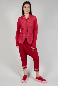 Rundholz Black Label Jackets^Sheer Sleeve Jacket in Chili Print