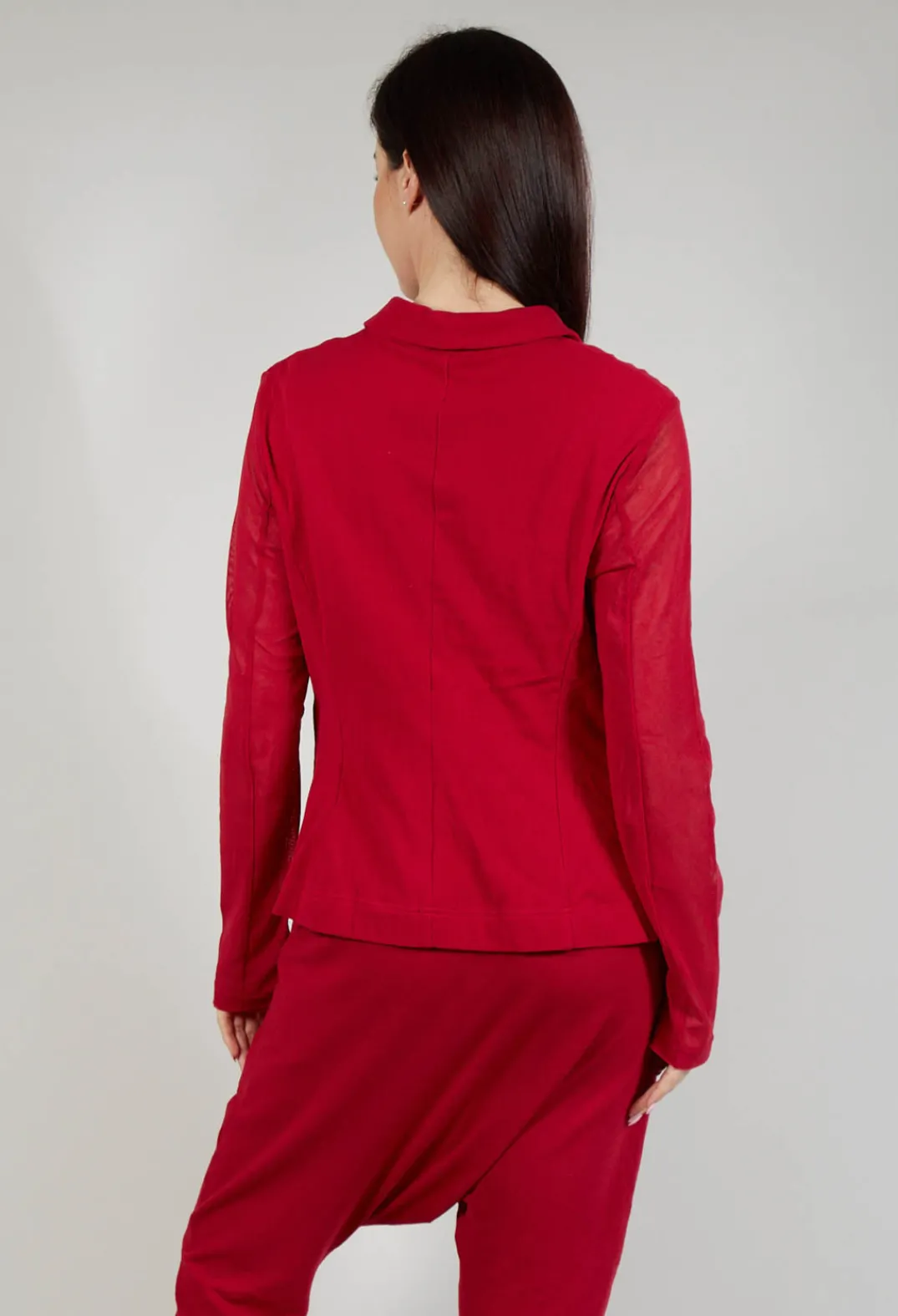 Rundholz Black Label Jackets^Sheer Sleeve Jacket in Chili Chili Print
