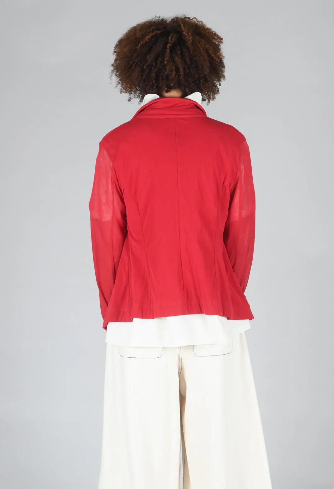 Rundholz Black Label Jackets^Sheer Sleeve Jacket in Chili Chili Print