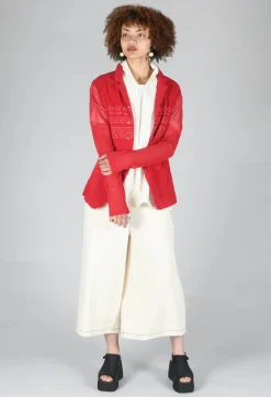 Rundholz Black Label Jackets^Sheer Sleeve Jacket in Chili Chili Print