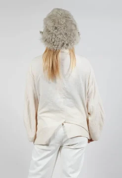 Dom Goor Hats^Sherling Bucket Hat in Sandstone