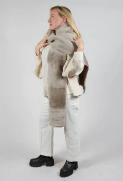Dom Goor Scarves^Sherling Merino Toscana Scarf in Sandstone