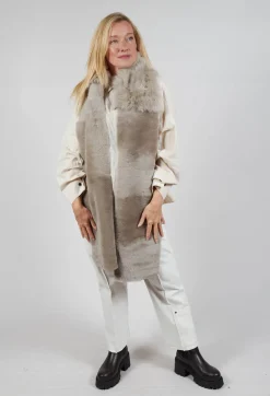 Dom Goor Scarves^Sherling Merino Toscana Scarf in Sandstone