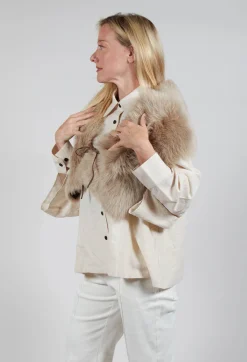 Dom Goor Scarves^Sherling Toscana Scarf in Amber