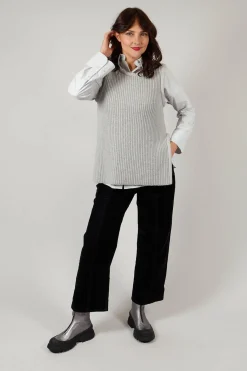 Annette Gortz Tops^Shi Knit Top in Fog