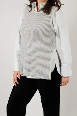 Annette Gortz Tops^Shi Knit Top in Fog
