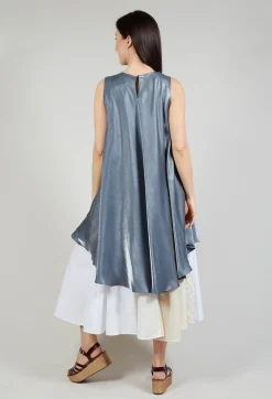Sfizio Dresses^Shift Dress in Blue