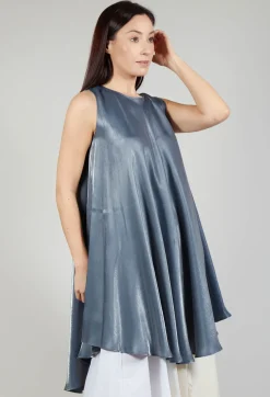 Sfizio Dresses^Shift Dress in Blue