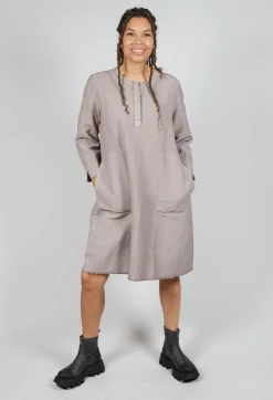 Aequamente Dresses^Shift Dress in Taupe